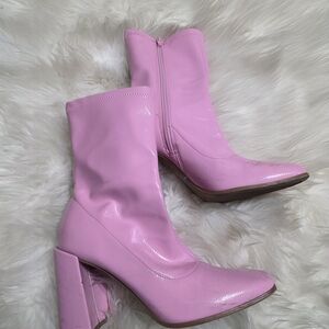 Elegant Pink Women's Boots